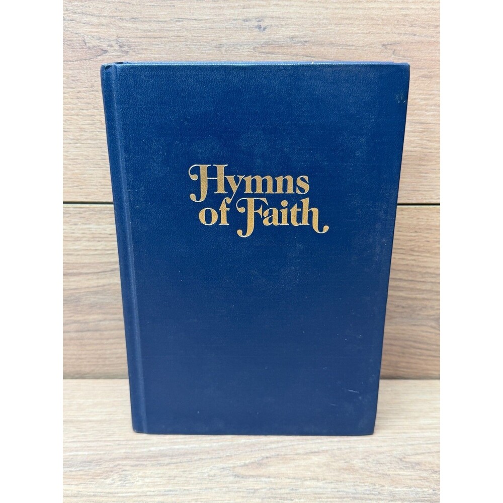 Hymns of Faith Tabernacle Publications Blue 1980 Hymnal Hardcover Book